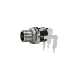 1 pcs : L722RALP - DC Power Connectors Low Profile RAPC Mount DC Power Jack, 2.0mm Center Pin, Long Bushing