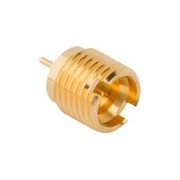 1 pcs : SMP-MSFD-CSB - RF Connectors / Coaxial Connectors SMP Strt Jck Rnd Pst Bkhd Mnt Full Detent