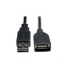 1 pcs : UR024-06N - USB Cables / IEEE 1394 Cables 6' RVRSBL A-M/A-F USB CBL
