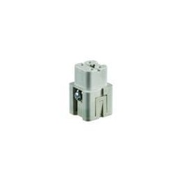 1 pcs : T2010033201-000 - Heavy Duty Power Connectors 3P 2R 10A 400V Recp 26-14 AWG SpringCont