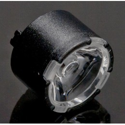 100 pcs - Ledil FP13028_LISA2-M-PIN, Lisa2 Series Lens Assembly, Medium Angle Beam