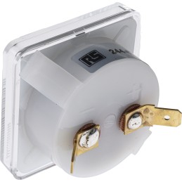 1 pcs - HOBUT F3PAM Analogue Panel Ammeter 15A DC, ±8 % Moving Iron