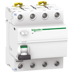 1 pcs - Schneider Electric iID RCCB, 63A, 4 Pole, 300mA