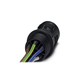 1 pcs : 1414736 - Sensor Cables / Actuator Cables QPD W 4PE1,5 M25 0,5 BK