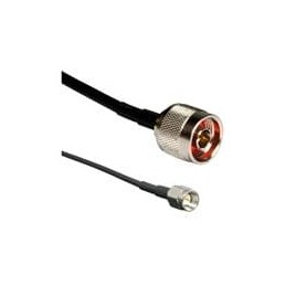 1 pcs : C58LL-SMAM-2438-NM - RF Cable Assemblies SMA Mal, N Mal with 8' RG-58 Low Loss