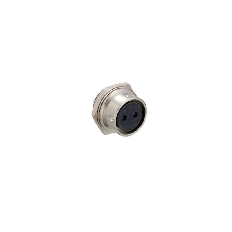 20 pcs - Hirose Circular Connector, 4 Contacts, Panel Mount, Miniature Connector, Socket, Female, RM Series