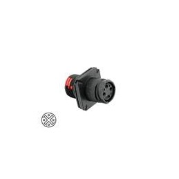 1 pcs : CL1R1102 - Standard Circular Connector 4P Socket Receptacle IP67 Shell Size 1