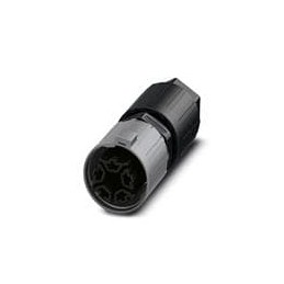 1 pcs : 1417718 - Circular Metric Connectors QPD P 4PE2,5 9- 16 BKBK