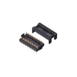 1 pcs : 746611-6 - Headers & Wire Housings .1CL DIP PLG 2X08P