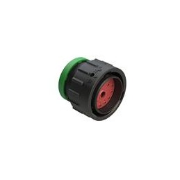1 pcs : AHDP06-24-14PN-BRA - Standard Circular Connector 14 POSITION RECEPT GREEN