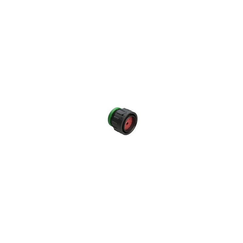 1 pcs : AHDP06-24-14PN-BRA - Standard Circular Connector 14 POSITION RECEPT GREEN