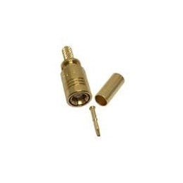 1 pcs : R114082000 - RF Connectors / Coaxial Connectors SMB / STRAIGHT PLUG CRIMP TYPE CABLE 2.6/50+75 S