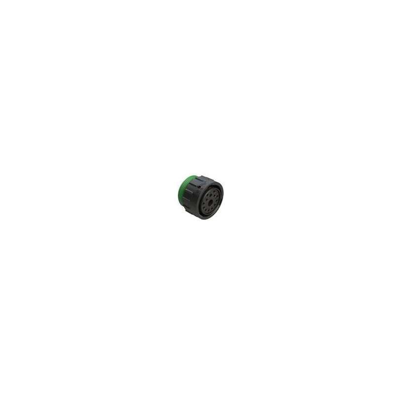 1 pcs : AHDP06-24-14SN-WTA - Standard Circular Connector 14 Position Plug,, Socket, Shell Size 24, Normal Diameter Seal (Green),