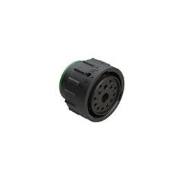 1 pcs : AHDP06-24-14SN-SRA - Standard Circular Connector 14 POSITION PLUG GREEN