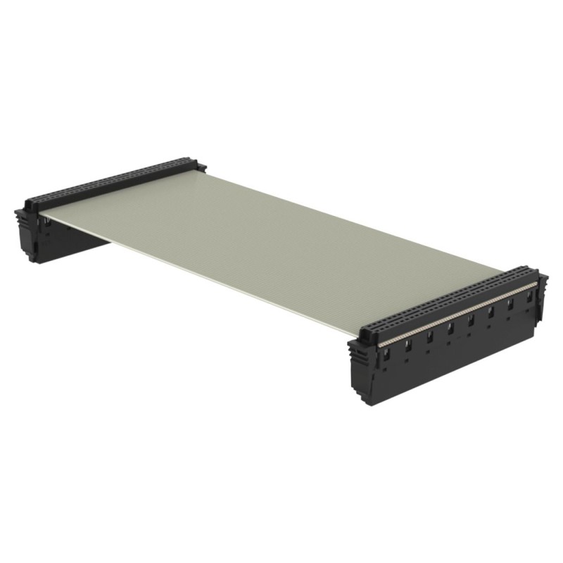 20 pcs - ERNI SMC Series Ribbon Cable Assembly, 200mm Length, AU IDC to AUI IDC