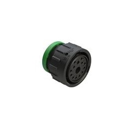 1 pcs : AHDP06-24-14SN-BRA - Standard Circular Connector 14 POSITION PLUG GREEN