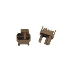 1 pcs : 17790000019 - Hard Metric Connectors CODE KEY ML NUT BROWN 8011