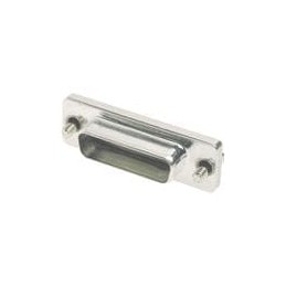 1 pcs : 09670029062 - D-Sub Tools & Hardware D-Sub 25pin IP67 Metal Cover for male connector, 4-40UNC threading