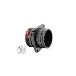 1 pcs : CL1M4101 - Standard Circular Connector 26P Pin Receptacle Sealed Shell Size 4