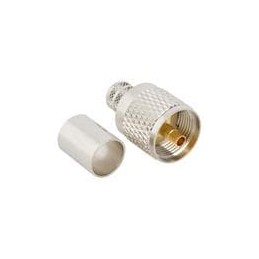 1 pcs : 182130 - RF Connectors / Coaxial Connectors UHF STRT CRIMP PLUG FOR LMR-400, 50 OHM