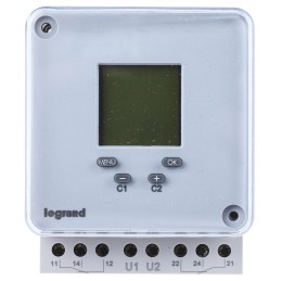 1 pcs - Legrand Digital Time Switch 230 V, 2-Channel