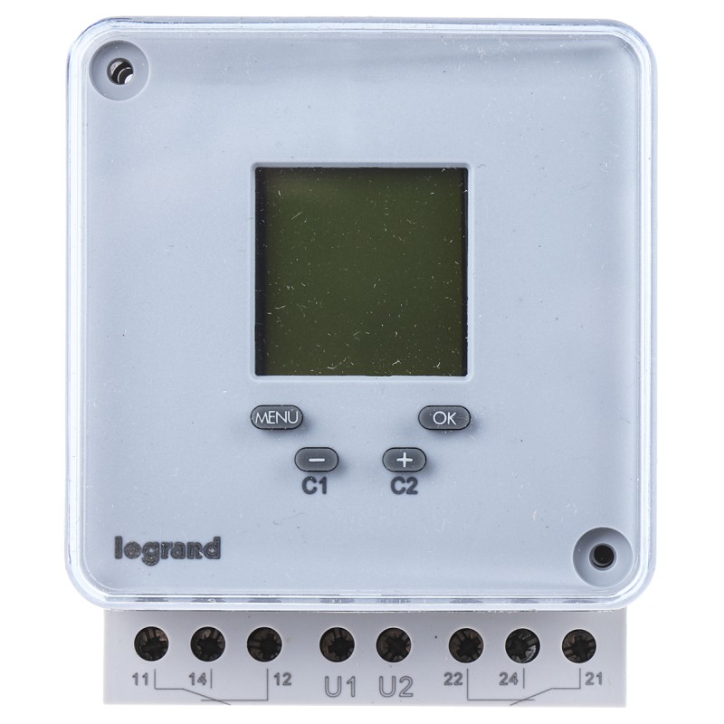 1 pcs - Legrand Digital Time Switch 230 V, 2-Channel