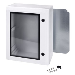 1 pcs - Fibox Polycarbonate Wall Box, IP65, 500 mm x 400 mm x 210mm