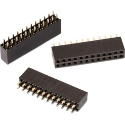 5 pcs - Wurth Elektronik WR-PHD Series Straight PCB Socket, 18-Contact, 2-Row, 2.54mm Pitch