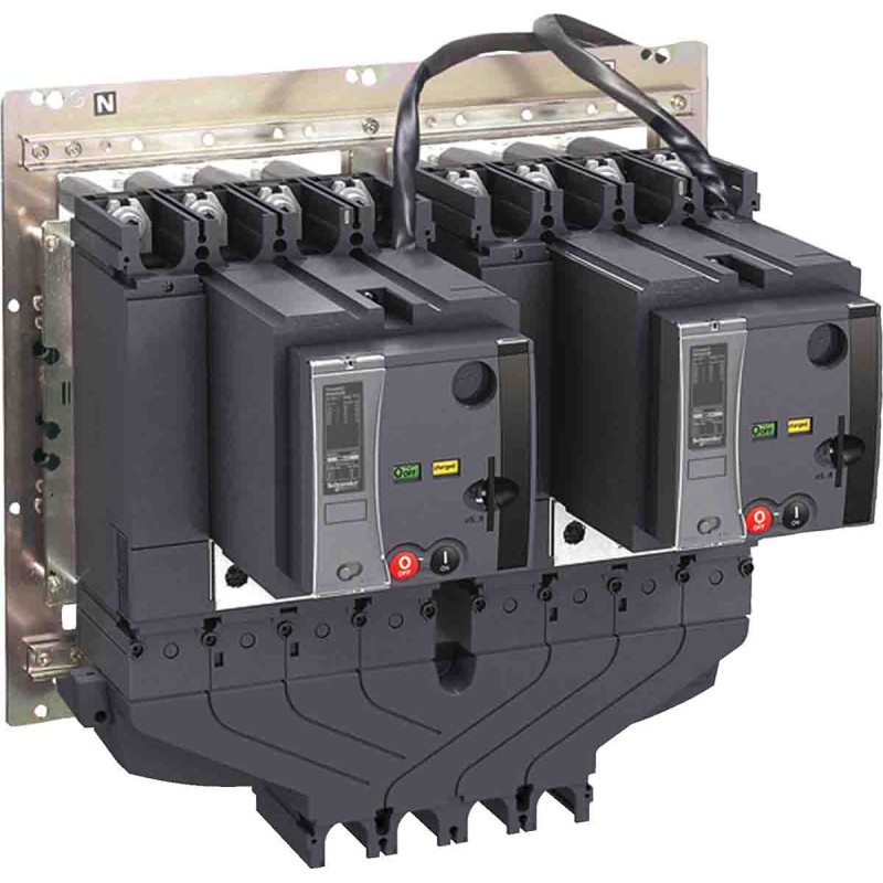 1 pcs - Schneider Electric 3P Pole Changeover Switch - 630A Maximum Current