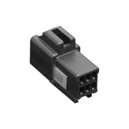 1 pcs : 13968716 - Automotive Connectors 6 way Male OCS 1.5 Unsealed Black CONN
