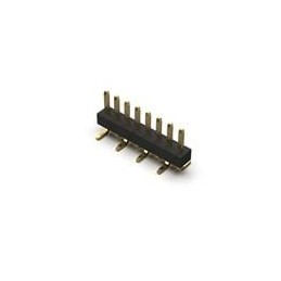 1 pcs : BC032-06-A-2-0200-0200-L-B - Board to Board & Mezzanine Connectors 6w, 1.0mm Pitch Pin Header, Type B2, SIL, SMT, Vertic