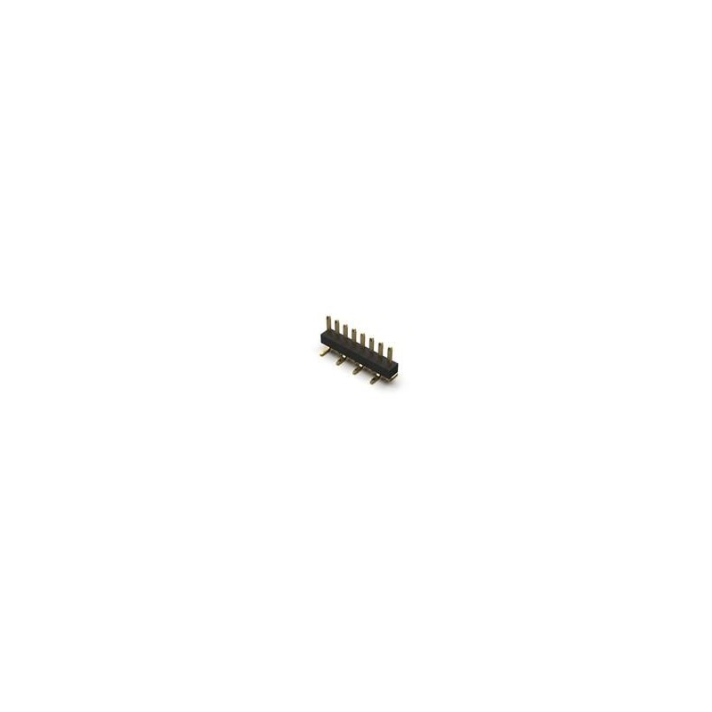1 pcs : BC032-06-A-2-0200-0200-L-B - Board to Board & Mezzanine Connectors 6w, 1.0mm Pitch Pin Header, Type B2, SIL, SMT, Vertic