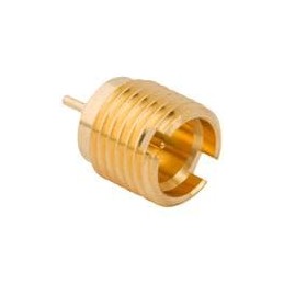1 pcs : SMP-MSSB-CSB - RF Connectors / Coaxial Connectors SMP Strt Jck Rnd Pst Bkhd Mnt Smooth Bor