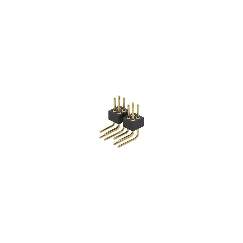1 pcs : 852-40-014-20-001000 - Headers & Wire Housings Double Row Right Angle Pin Header