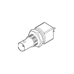 1 pcs : 73131-5013 - RF Connectors / Coaxial Connectors PCB BLKHD JCK RCPT 50 OHM BNC,PNL ISO