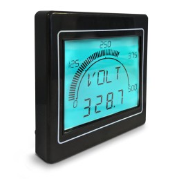 1 pcs - Trumeter LCD Digital Panel Multi-Function Meter, 68mm x 68mm