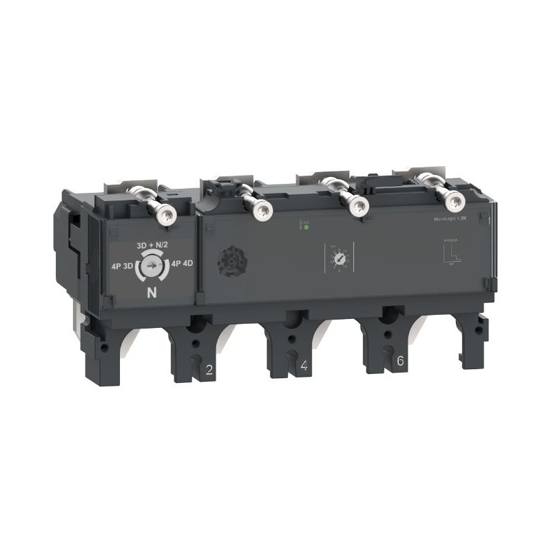 1 pcs - Schneider Electric ComPacT New Generation Trip Unit for use with ComPacT NSX 400/630 Circuit Breakers