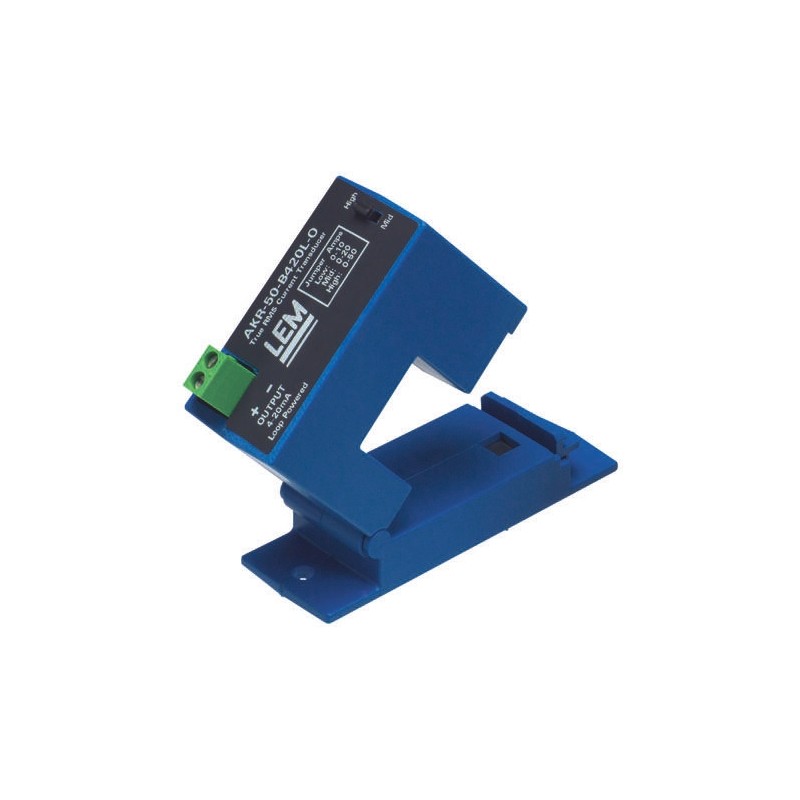 1 pcs - LEM AKR Series Current Transformer, 200A Input, 200:1, 4 - 20 mA Output, 21.7mm Bore, 24 V dc, 150 V ac