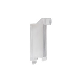 10 pcs - SLP-1 Bivar, PCB Mounted Right Angle LED Light Pipe, Clear Flat Lens