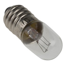 10 pcs - RS PRO E10 Indicator Light, Clear, 24 V, 120 mA, 3000h