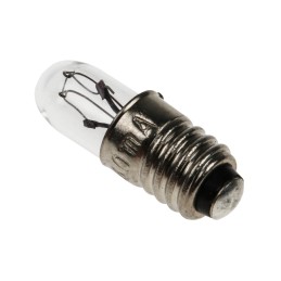 10 pcs - RS PRO E5 Indicator Light, Clear, 28 V, 40 mA, 4000h