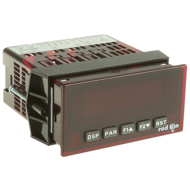 1 pcs - Red Lion PAXT LED Digital Panel Multi-Function Meter for Current, Temperature, Voltage, 44.5mm x 91.4mm