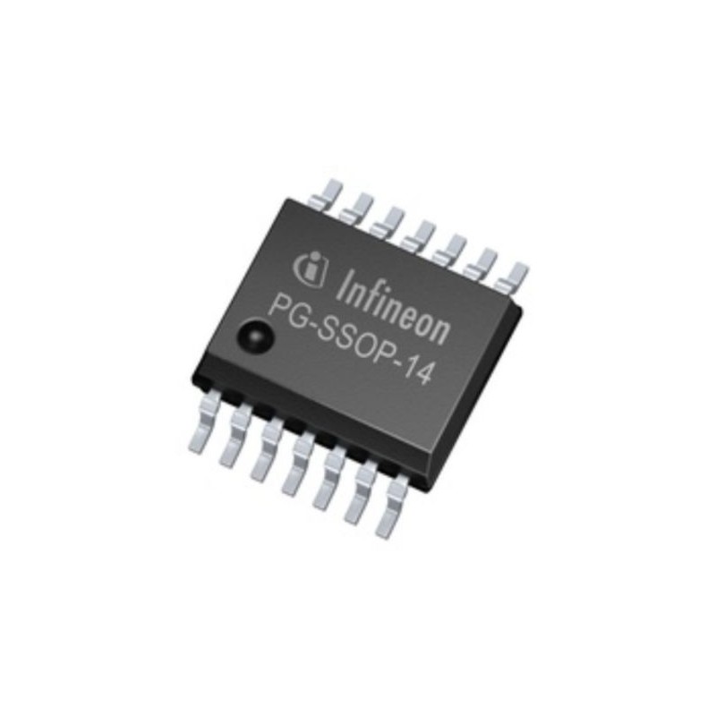 10 pcs - Infineon TLD1313ELXUMA1 LED Driver IC, 40 V 120mA 14-Pin