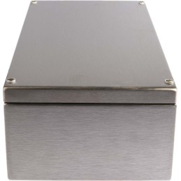 1 pcs - Rose Stainless Steel Enclosures Series Stainless Steel Wall Box, IP66, 200 mm x 400 mm x 121mm