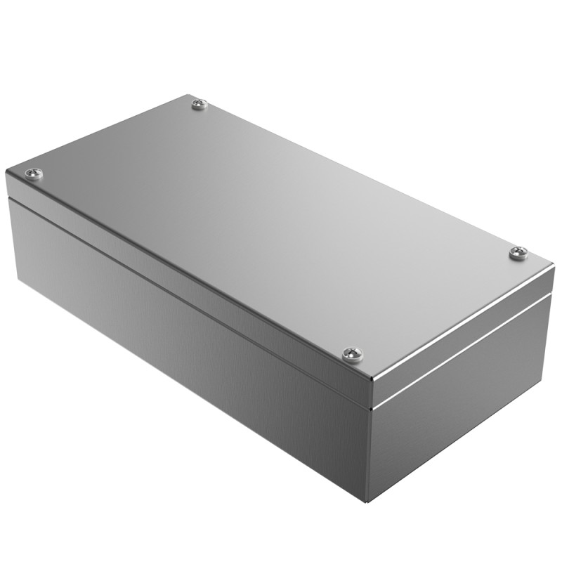 1 pcs - Rose Stainless Steel Enclosures Series Stainless Steel Wall Box, IP66, 150 mm x 300 mm x 81mm