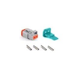 1 pcs : AT06-2S-KIT01 - Automotive Connectors AT 2S KIT WEDGE & CONTACTS