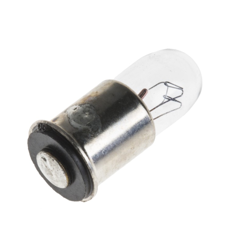 10 pcs - RS PRO Midget Flange Indicator Light, Clear, 14 V, 80 mA, 1500h