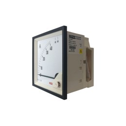 1 pcs - RS PRO Analogue Panel Ammeter 80 (Input)A AC, 92mm x 92mm, 1 % Moving Iron