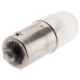 10 pcs - 10.3 mm Orange Neon Indicator Lamp, BA9, 220/250 V 1.8 mA