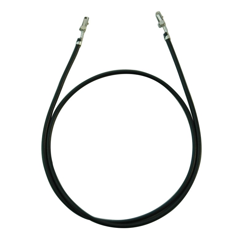 5 pcs - RS PRO Female DF1B to Female DF1B Crimped Wire, 300mm, 0.25mm², Black